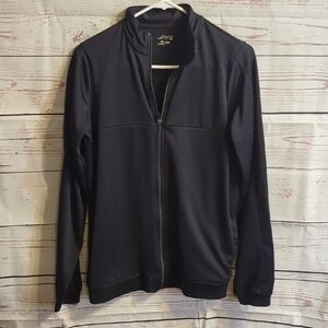 bcg Black Performance Jacket with Full-Length Zipper